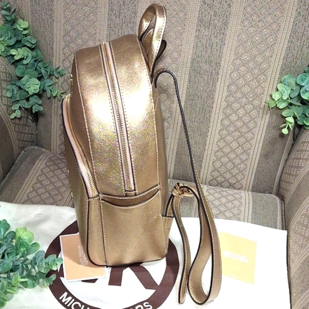 NWOT Michael Kors Abbey Studded Heart Backpack - Picture 4 of 16